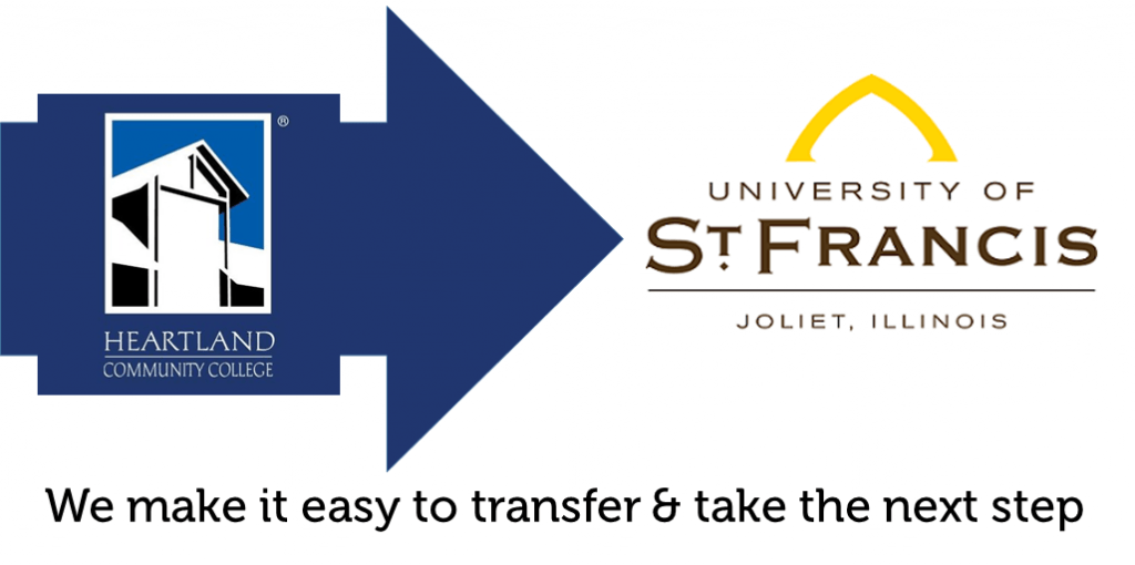 transfer from heartland college to university st francis