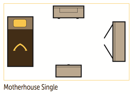 motherhouse dorm layout