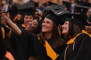 smiling graduates