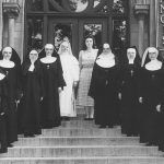 group of smiling nuns