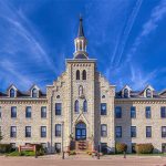 motherhouse building with blue sky