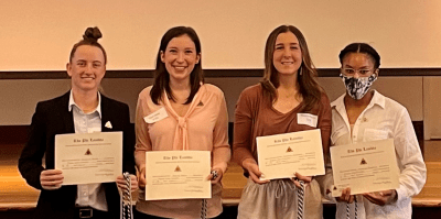 USF Alpha Iota Chapter of the Rho Phi Lambda National Honor Society 2022 inductees