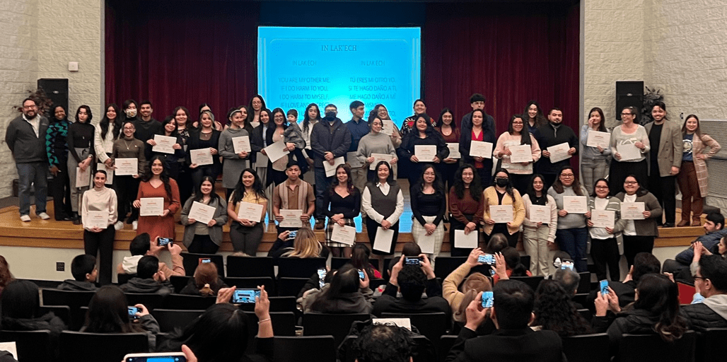 2023 San Alberto Hurtado Latino Honor Society inductees