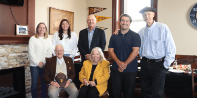 Inaugural presentation of the new Joseph "Tony" Delgado Scholarship at USF