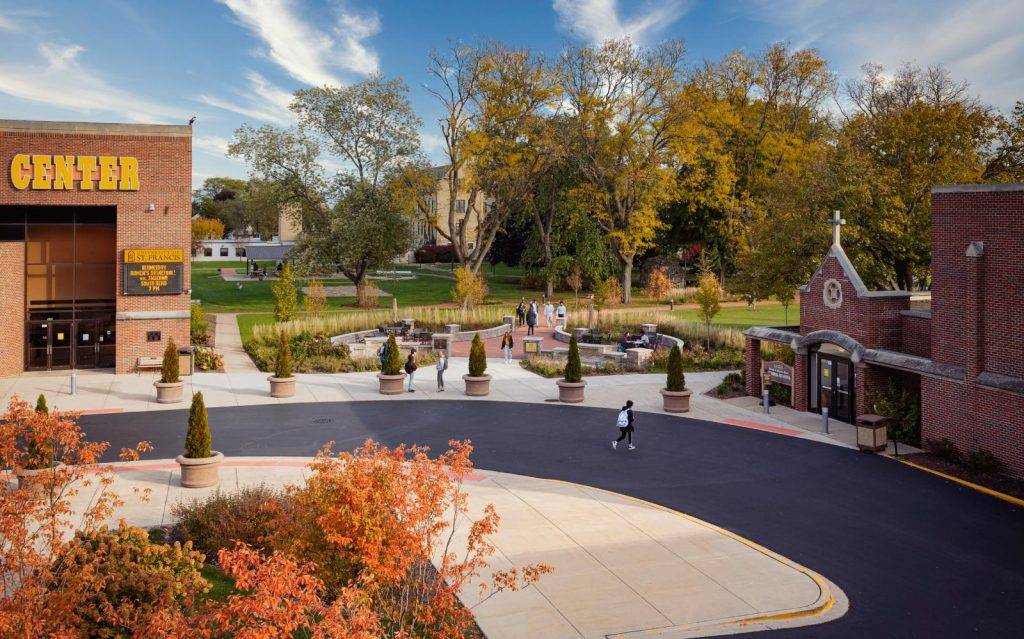 USF's main campus in the fall.